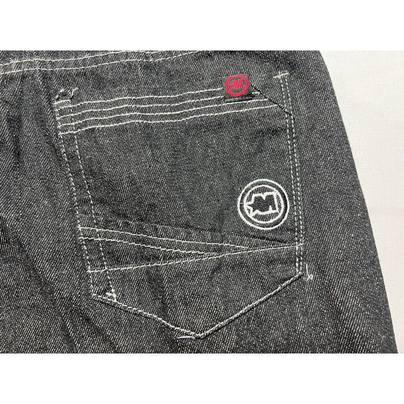 Mecca Men's Dark Wash Straight Leg Blue Denim Jeans - Size 34x29 - Picture 4 of 6